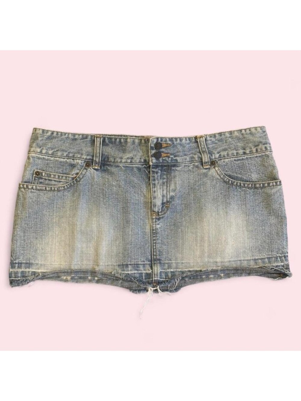 Tiger Lily Australia blue denim mini skirt